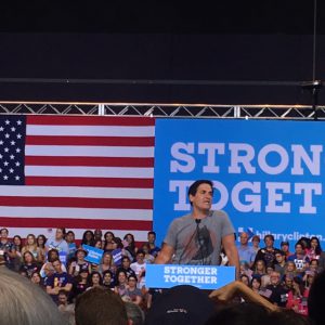 Mark Cuban at the Pittsburgh Rally on July 30th 